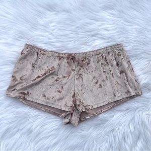 5/$25 Velvet Sleep Shorts